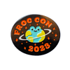 Frog Con 2023 logo pins
