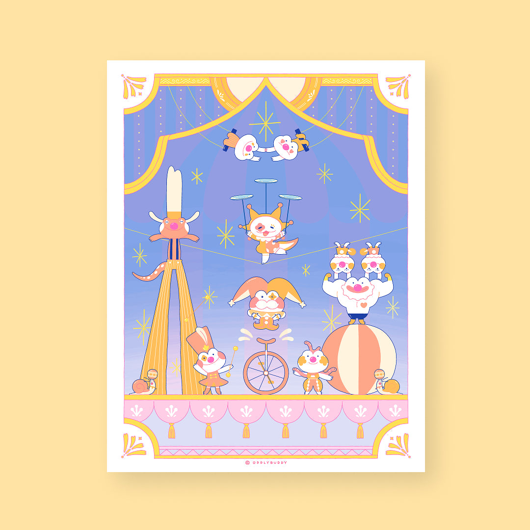 Reach Your Fool Potential riso print by oddlybuddy