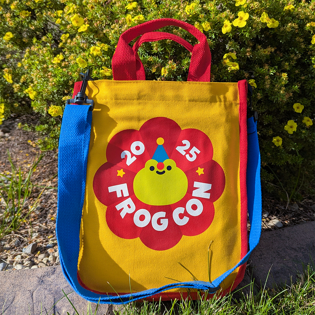 Frog Con 2025 tote bag
