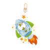 Froggy Rocket shaker charm by AcceberArt