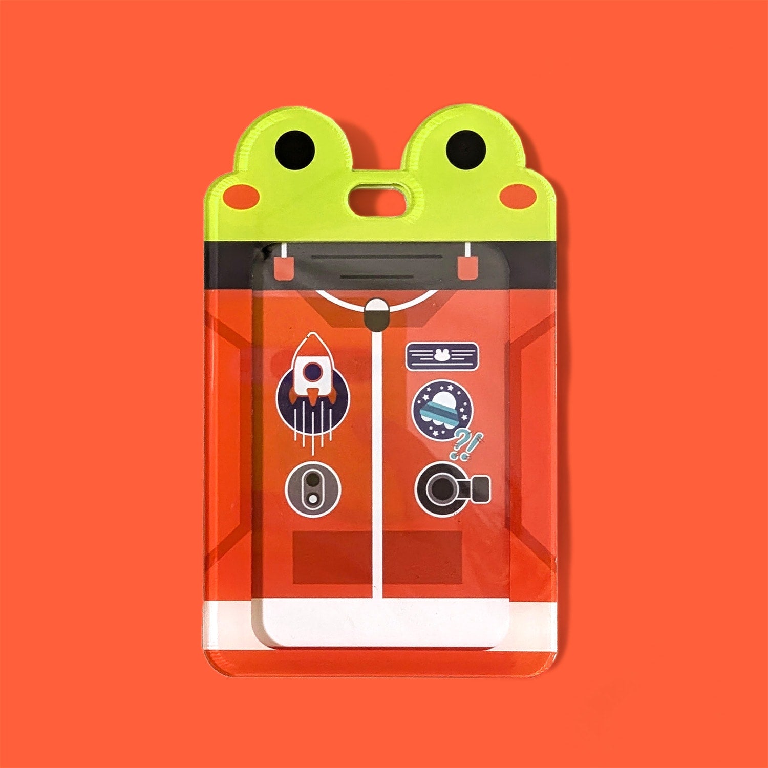 Frog Con 2023 ID pass & lanyard by infinileaf