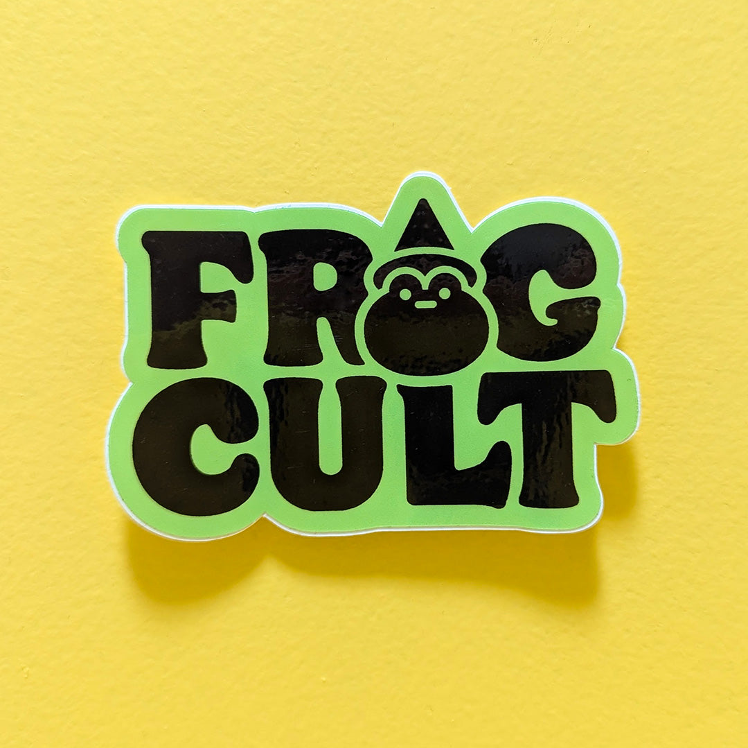 Frog Cult sticker