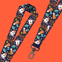 Frog Con 2023 ID pass & lanyard by infinileaf