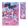 Star Frogs comic & bookmark by MidsArtBox