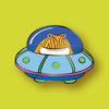 Pacman UFO pin by Tibby Bean