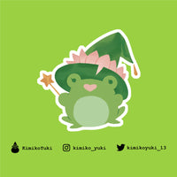Frog Cult Halloween Sticker pack C
