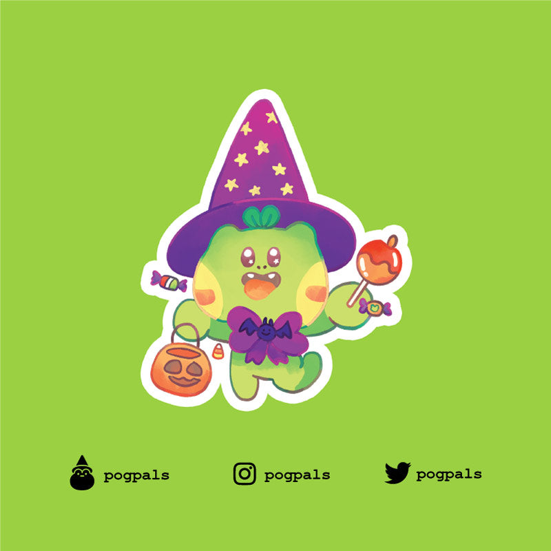 Frog Cult Halloween Sticker pack C